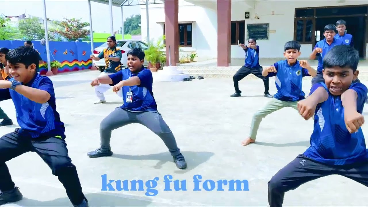 New little FLOWER SCHOOL KOVUR KUNG fu form 