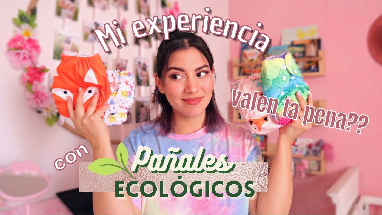 Mi EXPERIENCIA con los PAÑALES ECOLÓGICOS 🌎🌱 Valen la Pena? Pañales de tela