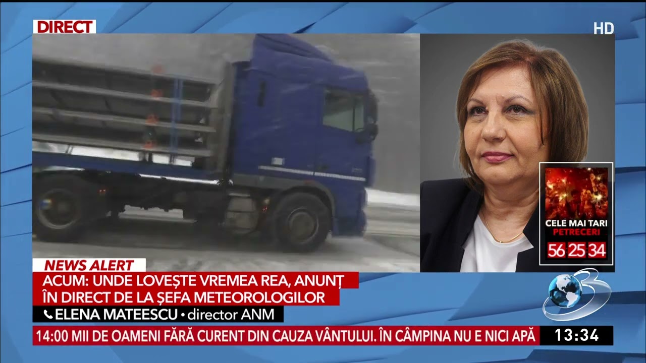 Prognoza meteo actualizată de Revelion