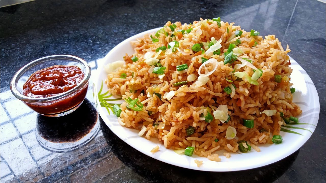 Veg Fried Rice | Radha's Kitchen |
