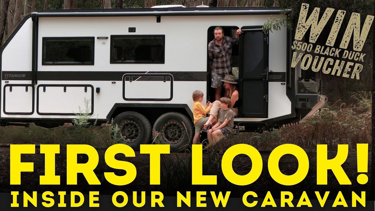 🎉Picking Up OUR NEW Hybrid Caravan | BOLD NEW INTERIOR STYLE!🎉