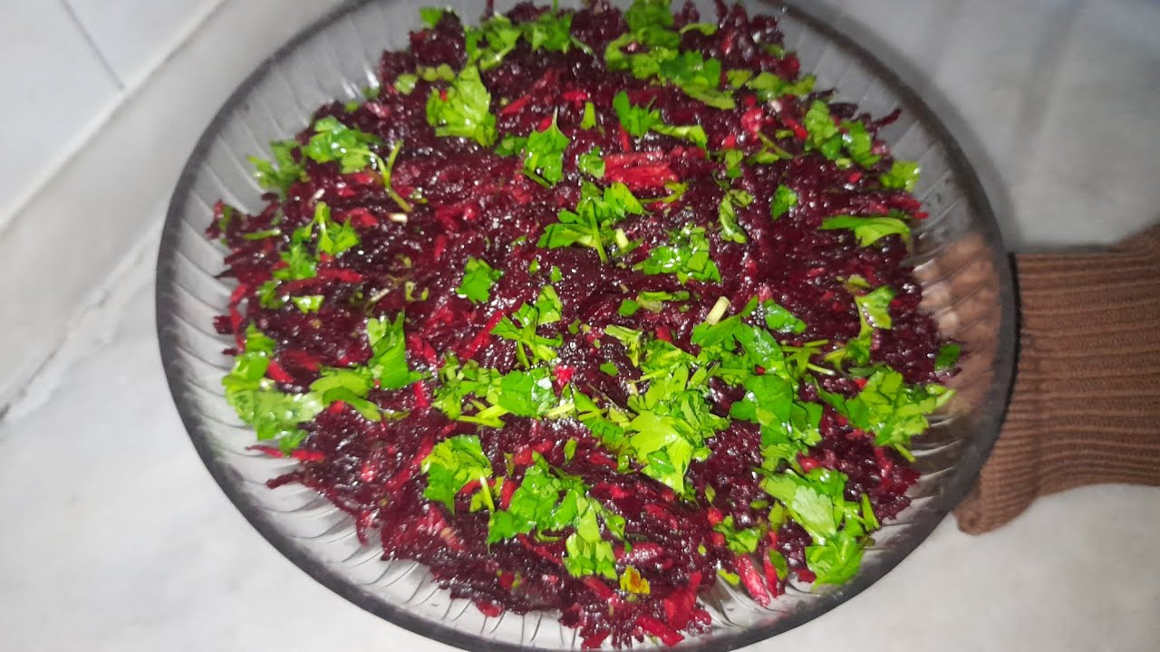 ‼️YILIN SALATASI İŞTE BUDUR👍🏻KANSIZLIĞA İYİ GELEN TAM MEVSİMİ PANCAR SALATA NASIL YAPILIR⁉️#trending
