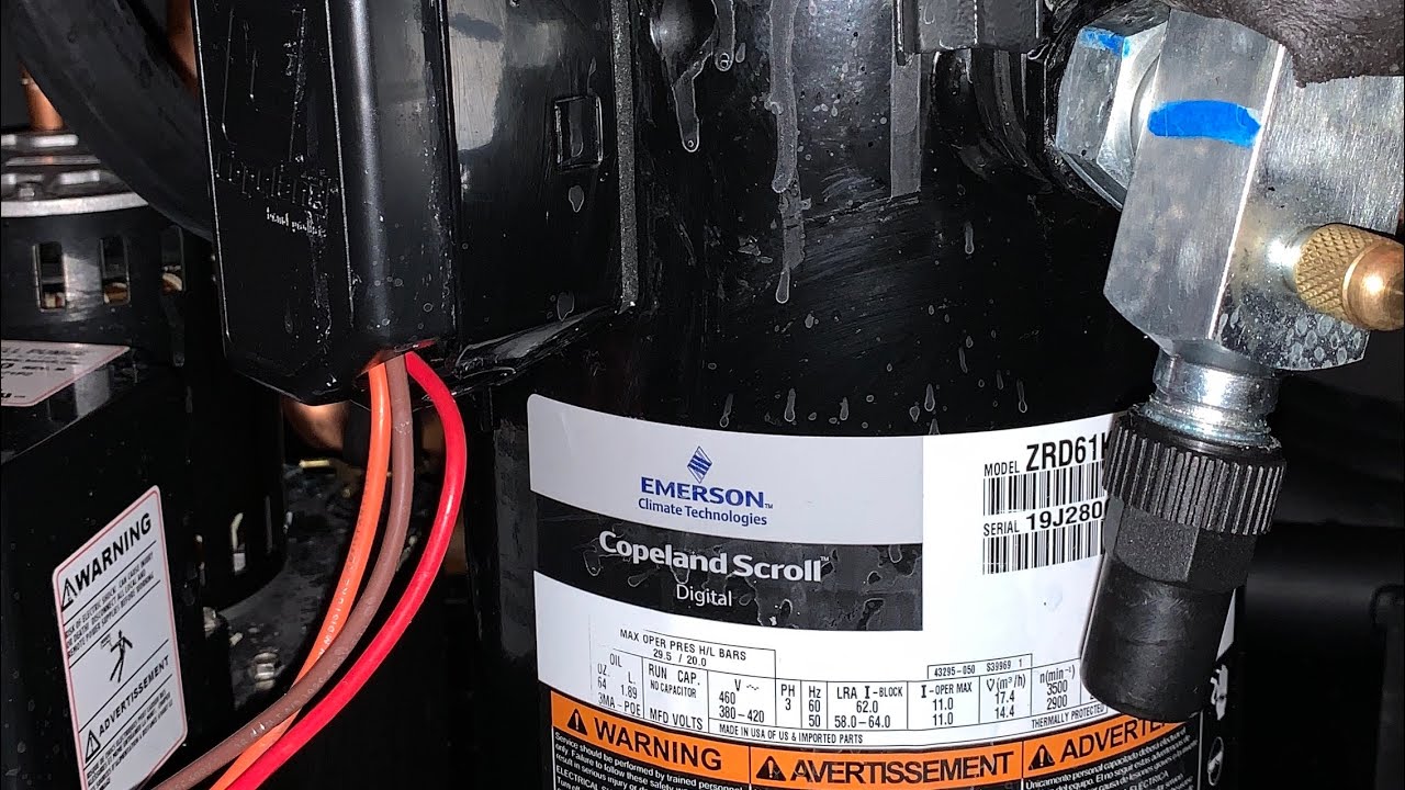 COPELAND DIGITAL SCROLL COMPRESSOR