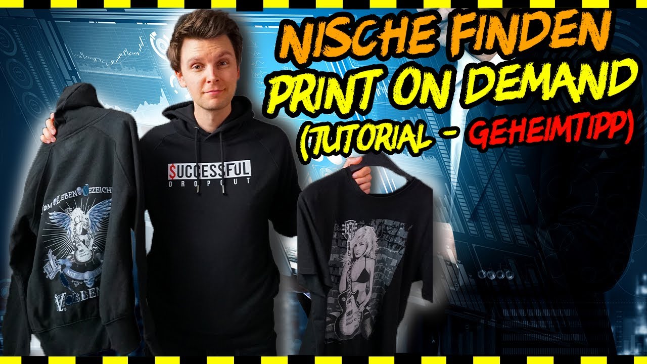 Print on Demand Nische finden - Tutorial mit Geheimtipp !! (Research fürs T-Shirt Business)