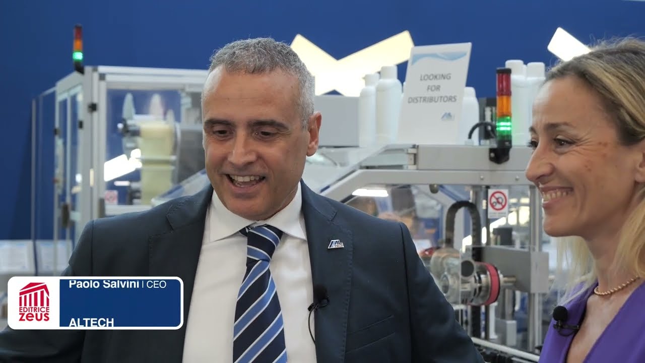 ALTECH presents at Interpack 2023 the new labeling machine for pallets