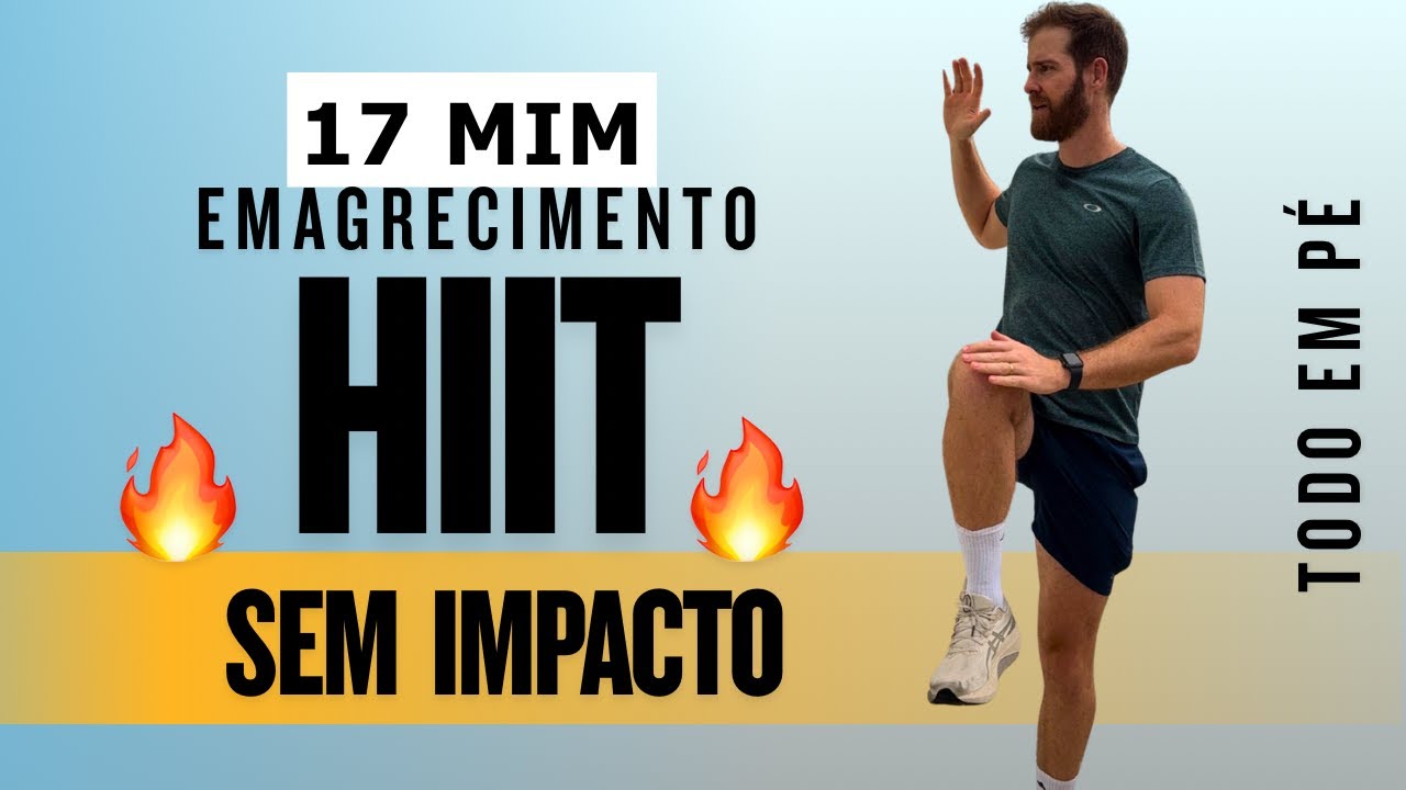17 minutos para perder barriga em casa - Tudo em pé - Iniciantes, sem impacto