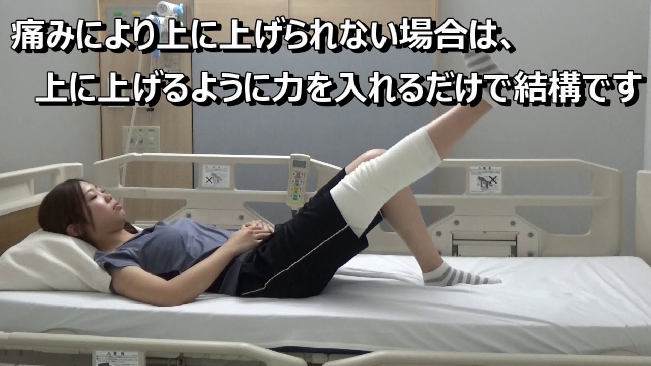 人工膝関節全置換術後の入院時リハビリテーションプログラム