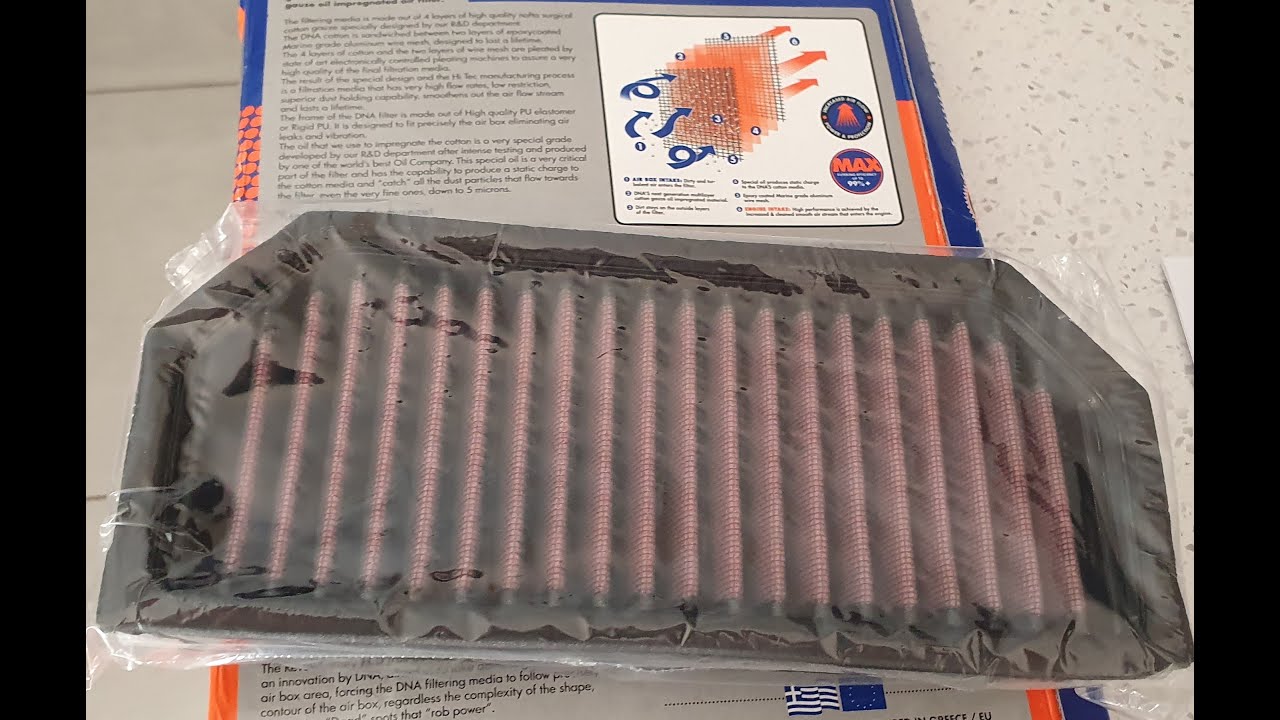 KTM 1290 SUPER DUKE R 2020 DNA FILTER INSTALL