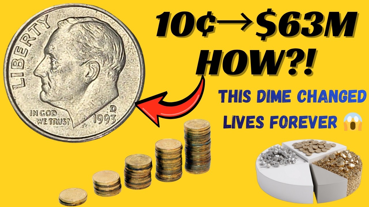 Stop! Check Your Loose Change — These 3 Rare Dimes Are Worth Millions Of Dollars!