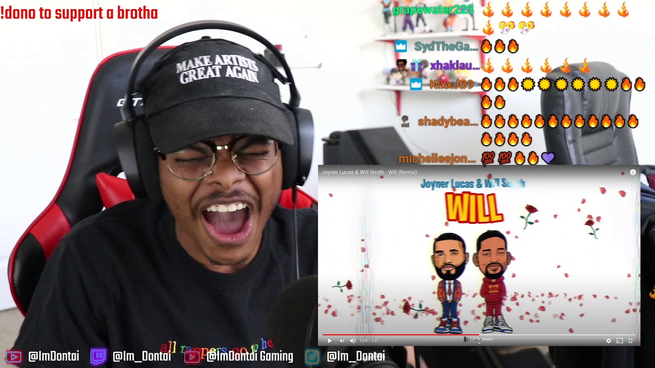 ImDontai Reacts To Joyner Lucas ft Will Smith - Will