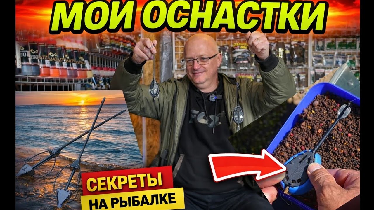 МОИ ОСТНАСТКИ , НА ЧТО ЛОВЛЮ!