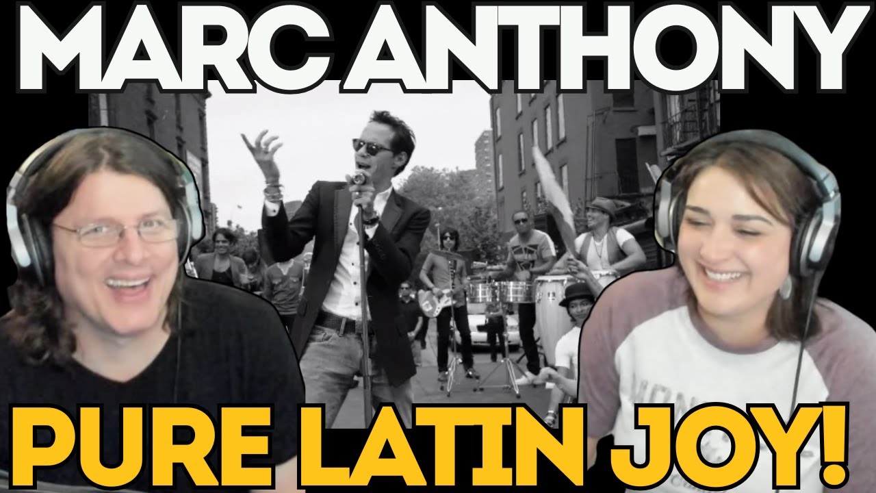 MARC ANTHONY - Vivir Mi Vida | FIRST TIME COUPLE REACTION | A Joyful Latin Anthem!
