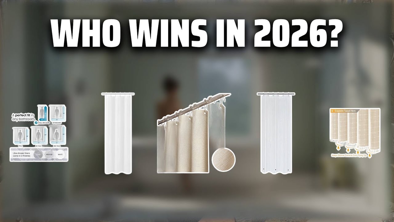 The Top 5 Best Shower Curtain in 2026 - Must Watch Before Buying!