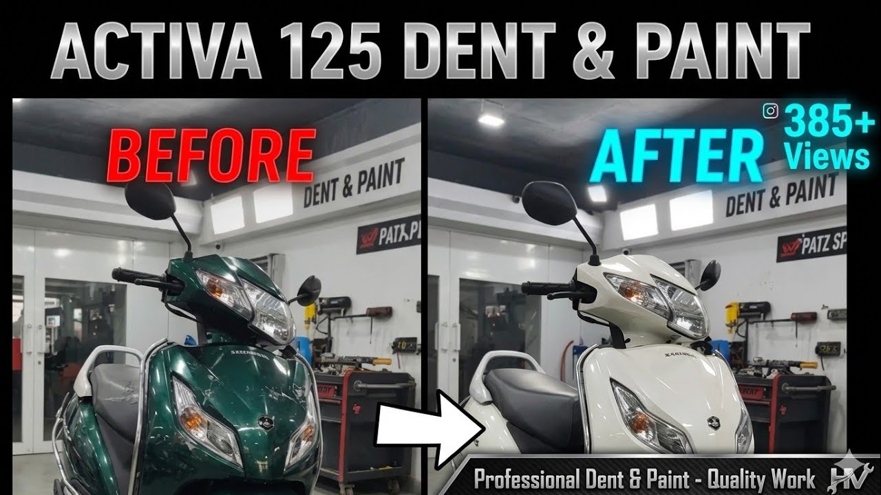 Activa 125cc Repair ASMR | Dent Paint Work 😌February 18, 2026