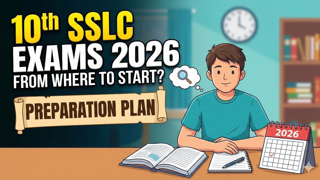 SSLC Karnataka 10th 2026 Exams- Exam preparation series - From where to start ??