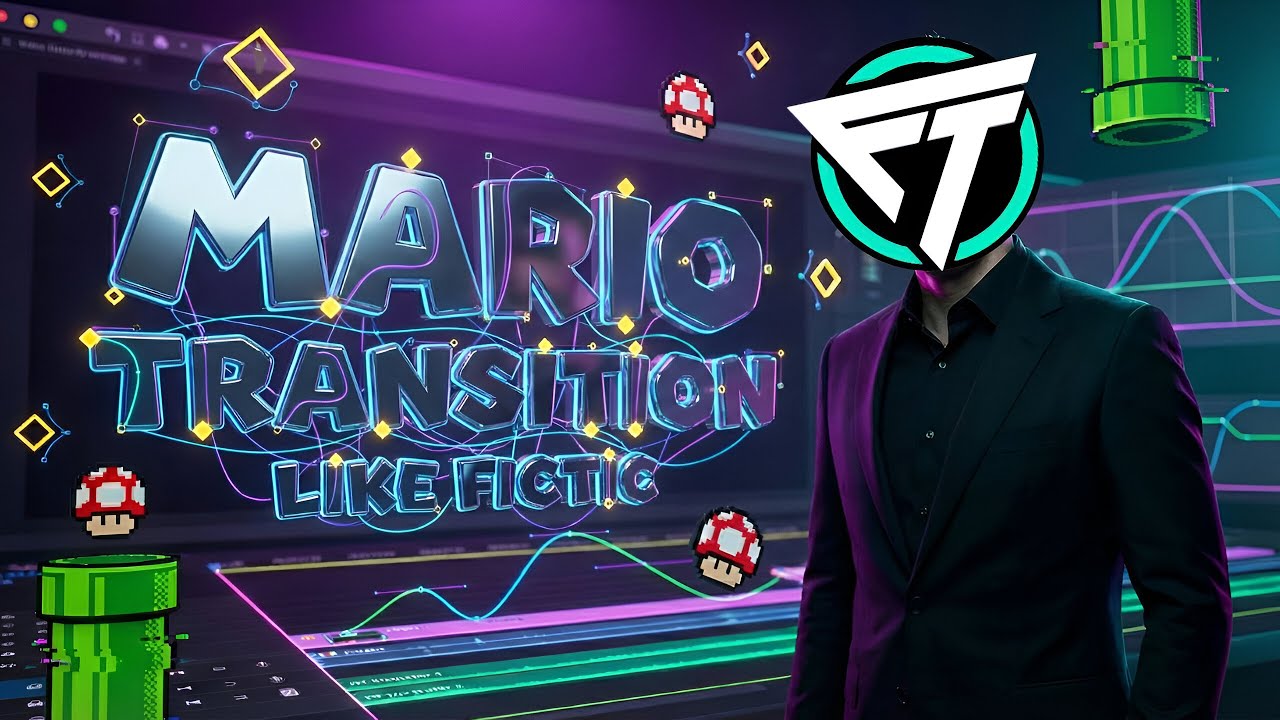 Fictic Style Mario Transition Tutorial – Make Your Edits Amazing | Watch My Edit EP 12