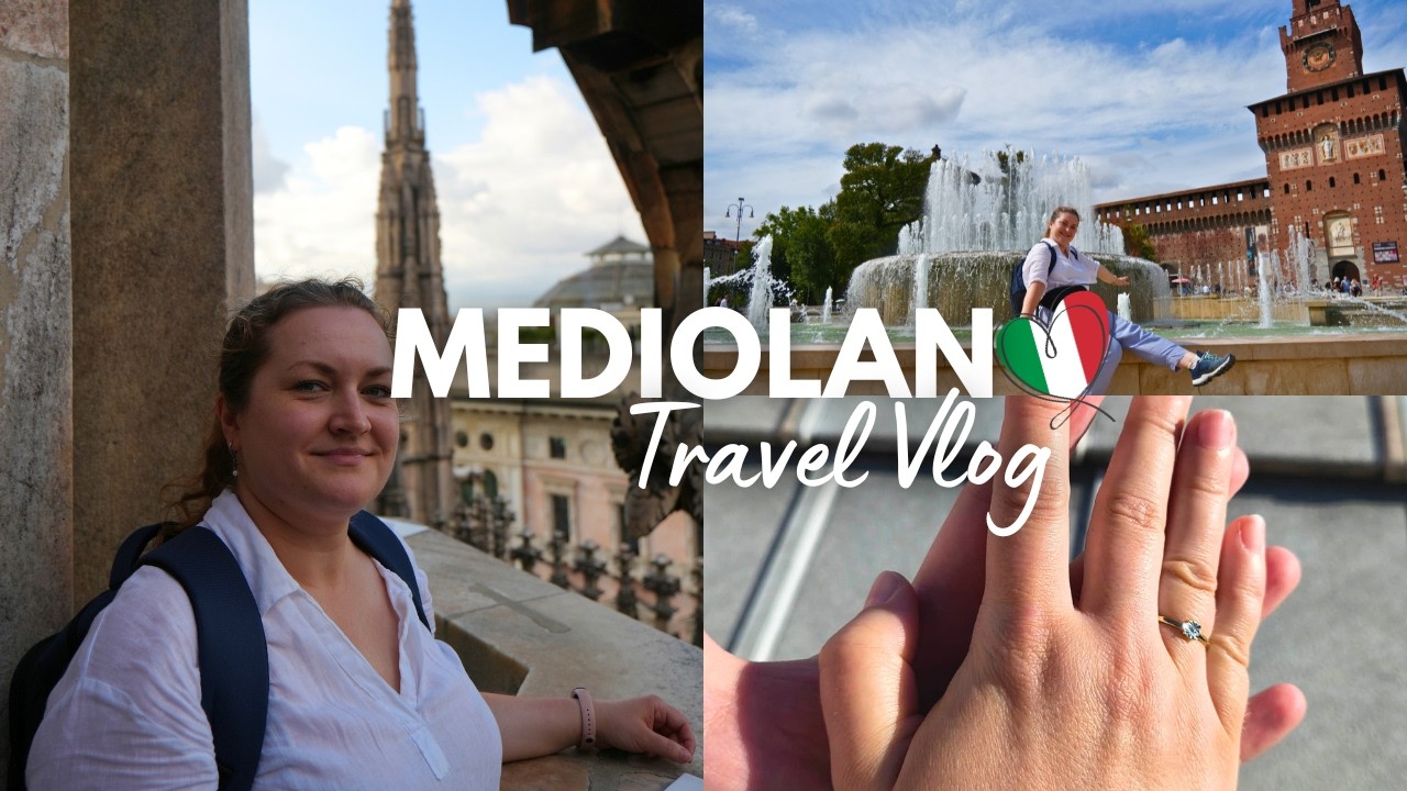 Ostatnia Wieczerza, Prada i... zaręczyny na Bazylice Duomo❤️ | Mediolan ❤️| Travel Vlog