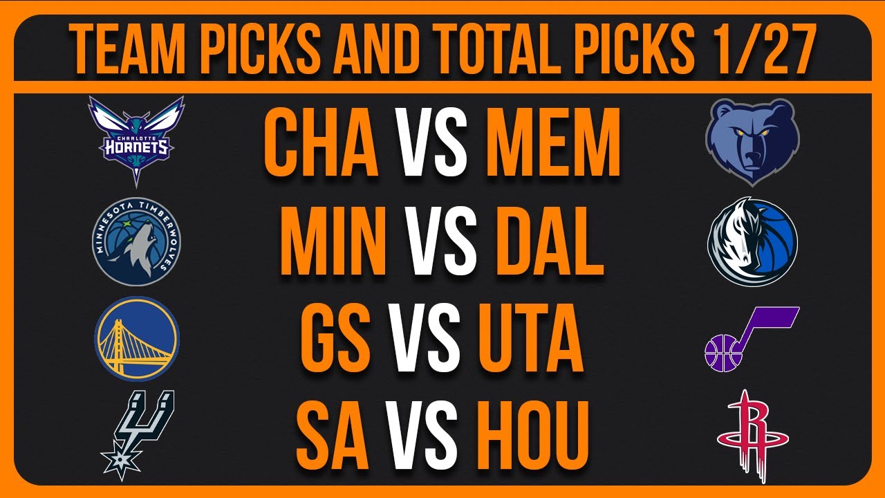 NBA Picks Today 1/28/26 NBA Picks and Predictions NBA Bets Today