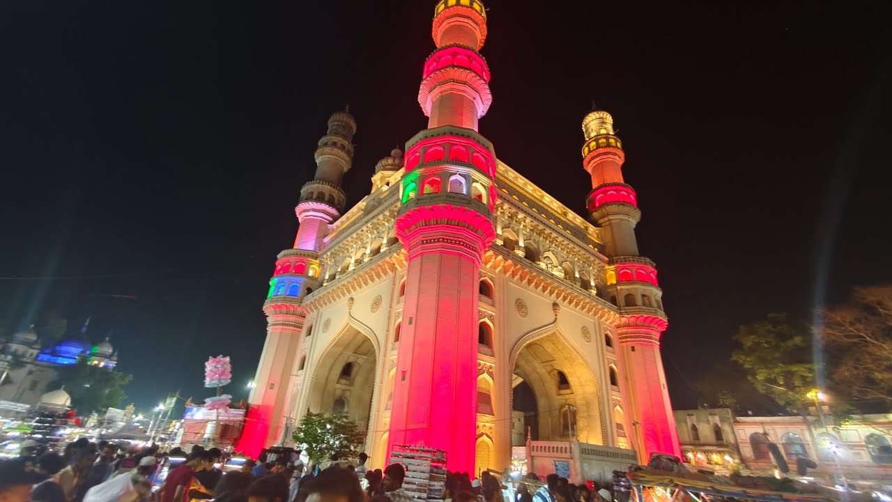 Charminar night shopping with family