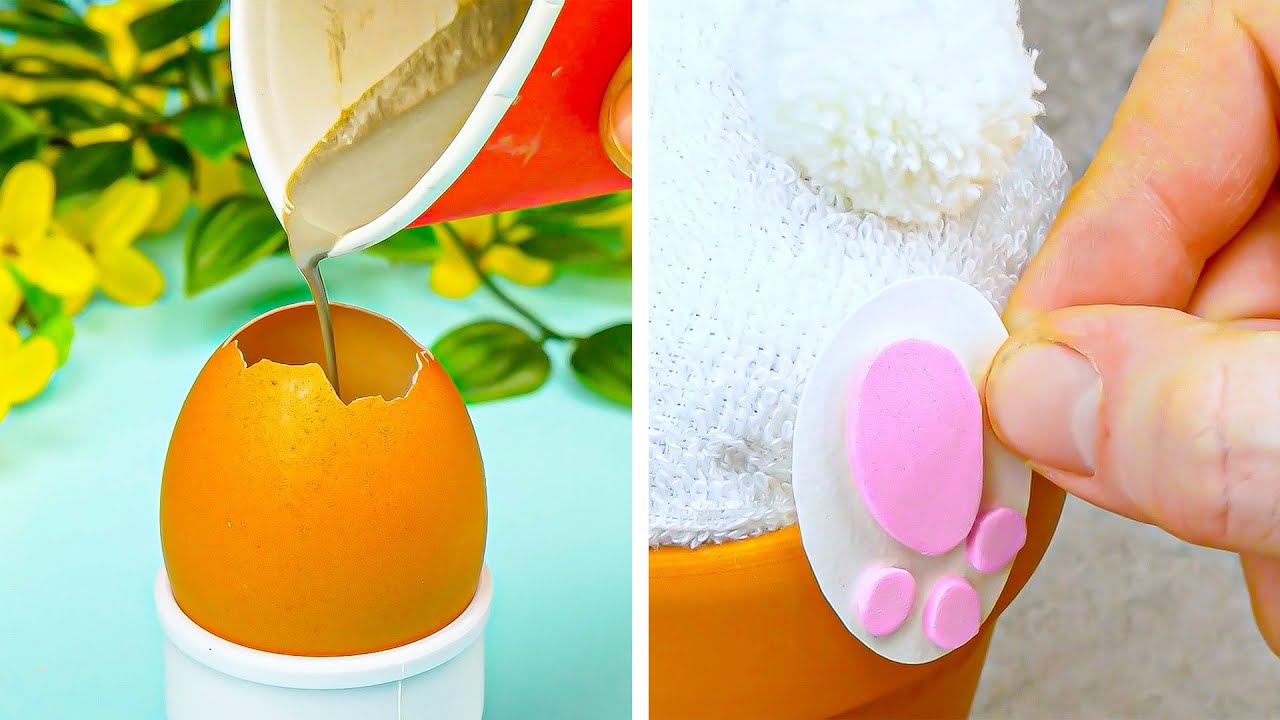 14 idées charmantes pour la décoration de Pâques 🐣 Faire soi-même sa déco de printemps | Pâques