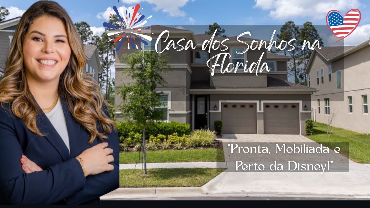 (Sold) Comprar Casa na Flórida: Tour Completo em Windermere Perto da Disney!