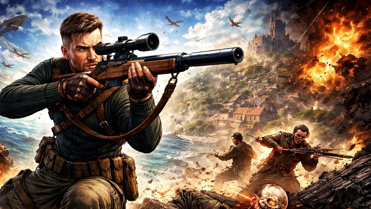 Sniper Elite 5 — Проходження #1 | Перша місія - Геймплей українською