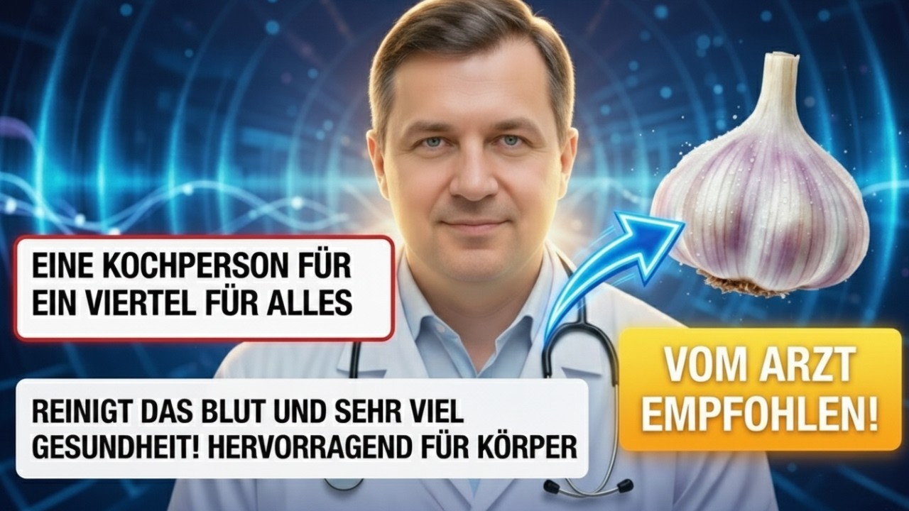 Kardiologe warnt: Diese simple Knoblauch-Methode h&auml;tte meinen Nachbar vor dem Rollstuhl bewahrt