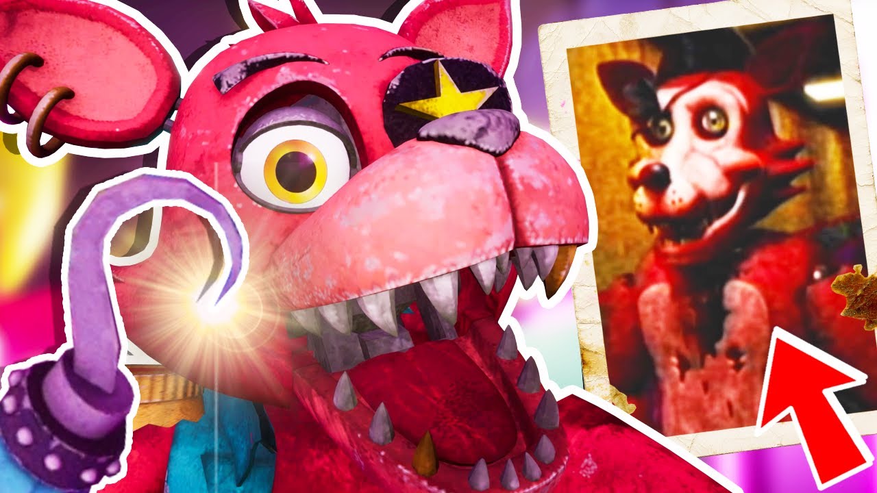 Why GLAMROCK FOXY was REPLACED by ROXY! (FNAF Security Breach VHS Tapes)