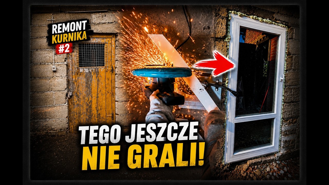 Skr&oacute;ciłem drzwi balkonowe z podw&oacute;jną szybą i... działają!