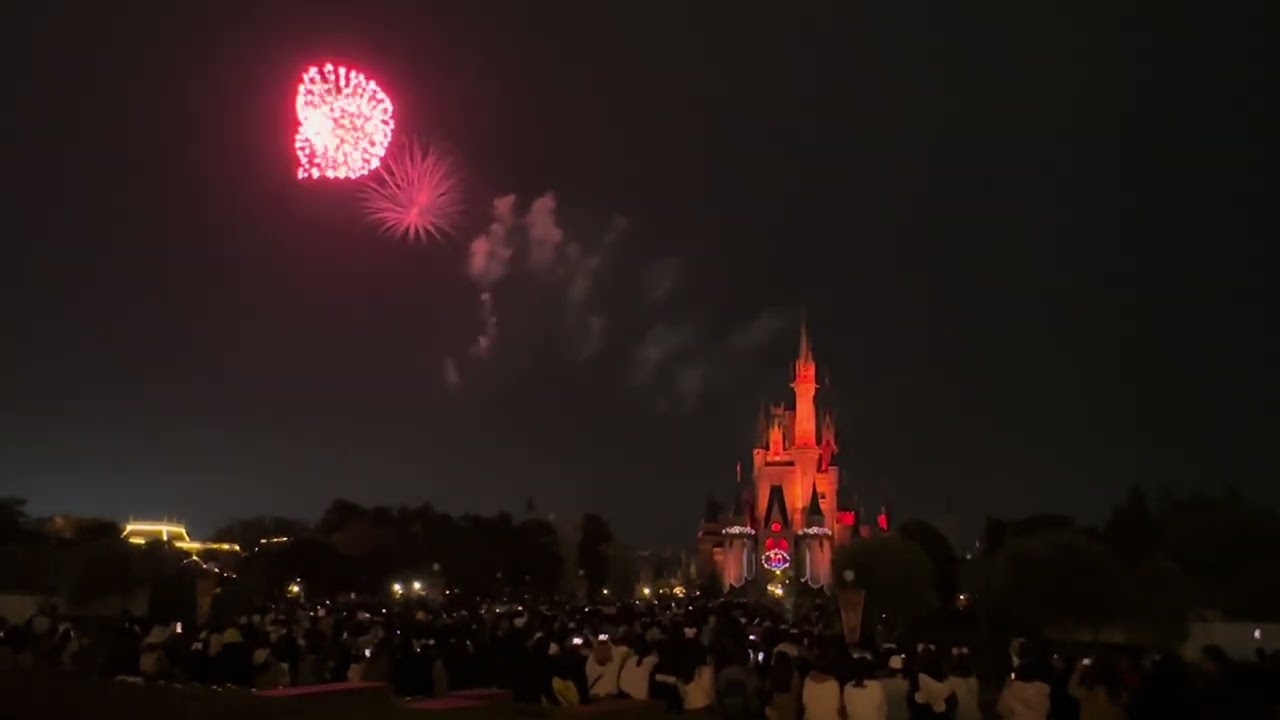 2023.12.05東京迪士尼夜間煙火