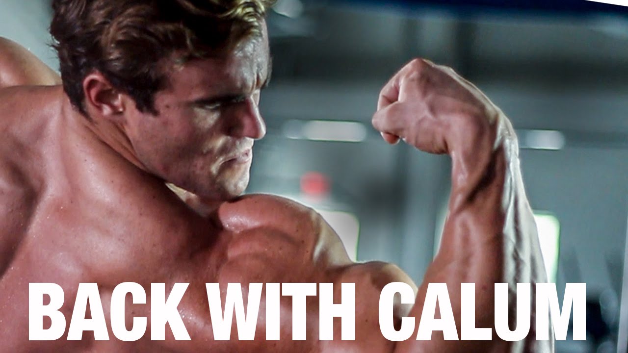 Calum Von Moger Destroys Back at the Muscle & Strength Gym
