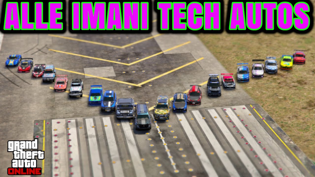 Alle Imani Tech Autos in GTA - GTA 5 Online Deutsch