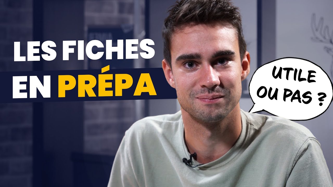 Apprendre à ficher en prépa (exemple de l'ESH)