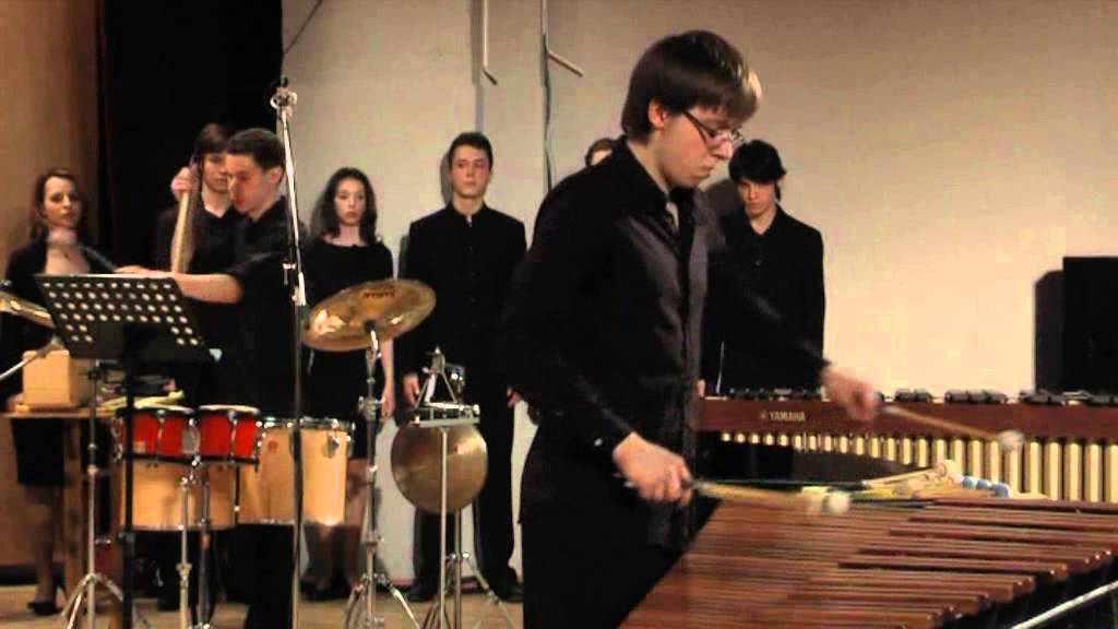 N.J.Zivkovic UNEVEN SOULS for marimba solo and percussion trio