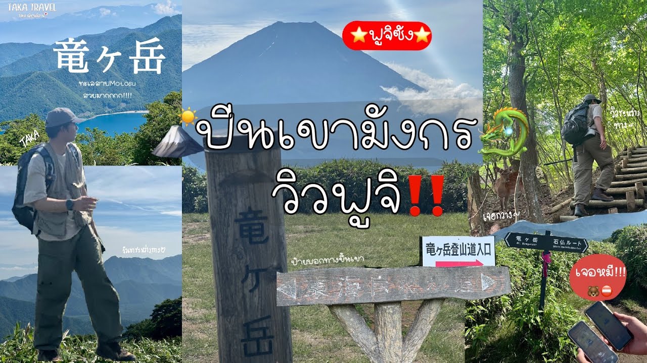 ปีนยอดเขามักกร 竜ヶ岳Ryugadake |เที่ยวญี่ปุ่น EP.76|#ญี่ปุ่น #เดินป่า #mountains #hiking 