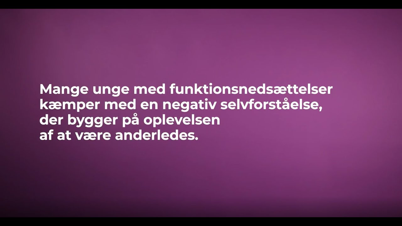 I. Indre barrierer -  negativ selvforståelse