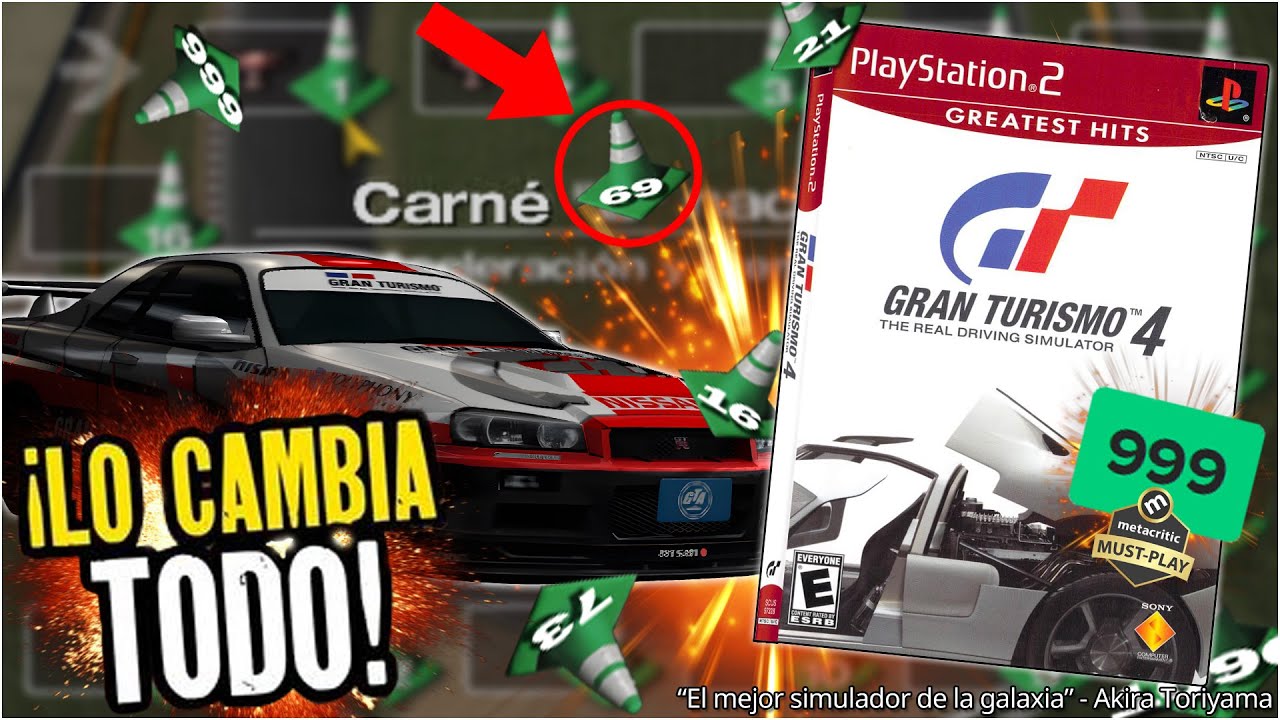 GRAN TURISMO 4 es EL MEJOR JUEGO de LA GALAXIA