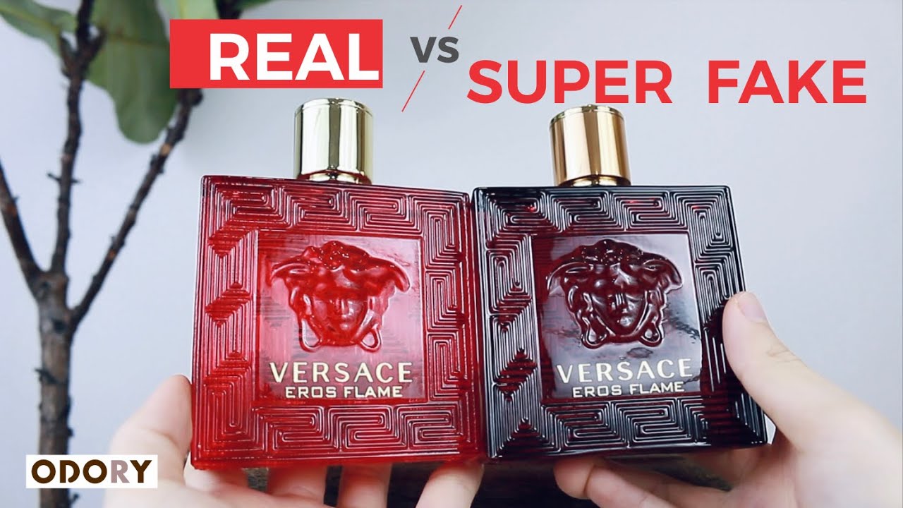 ✅ Real vs Fake VERSEACE EROS FLAME