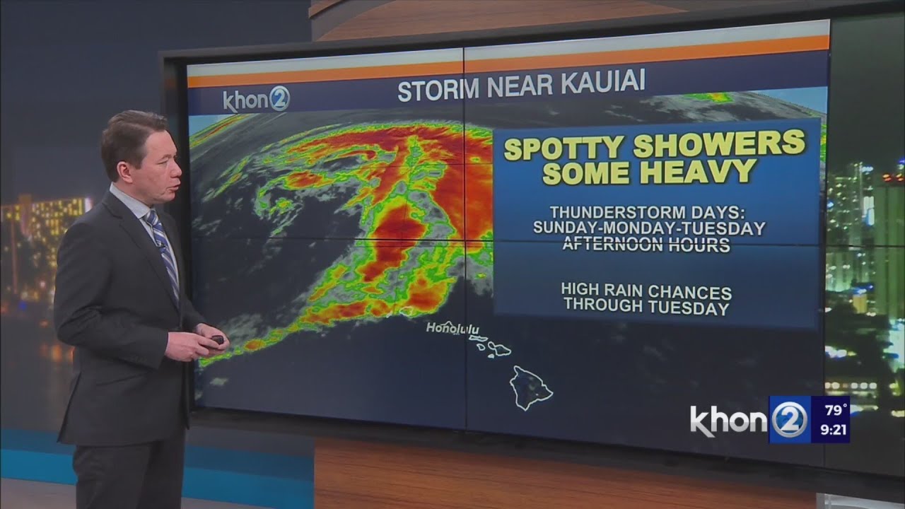 Justin Cruz's Hawaii Weather Report 04-23-2025