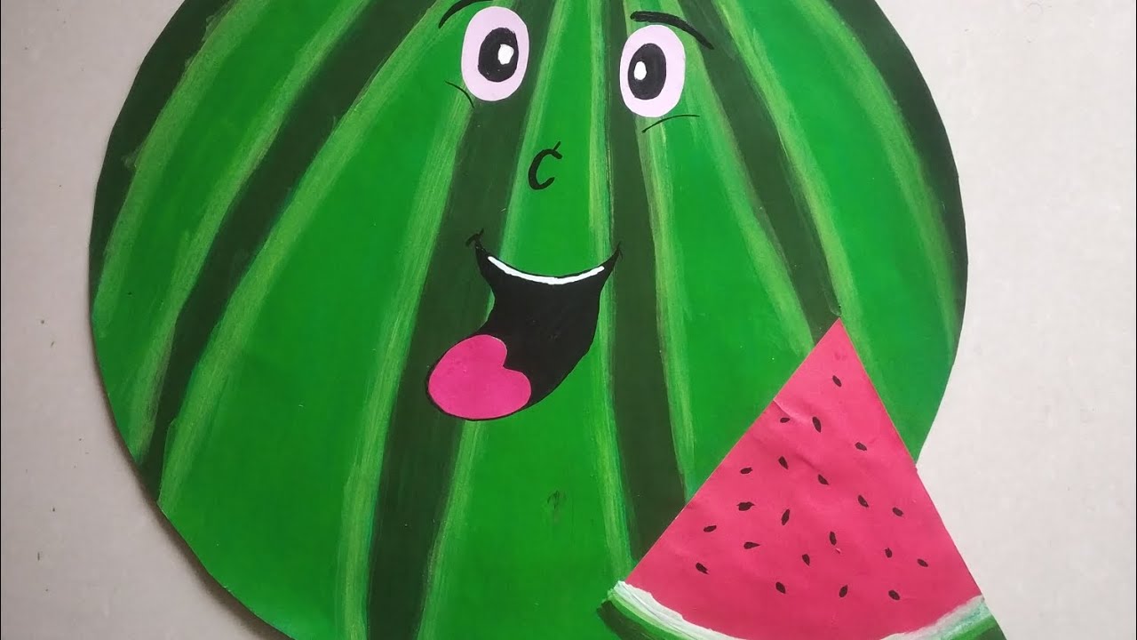Green Theme 🍉🍉 watermelon dress#artandcraft #viralvideo #shorts #theme