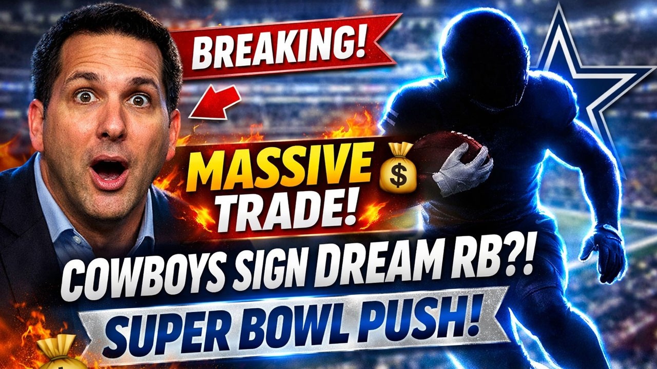 MASSIVE TRADE SHOCKER! Cowboys Land DREAM RB to Make a Super Bowl Run?!