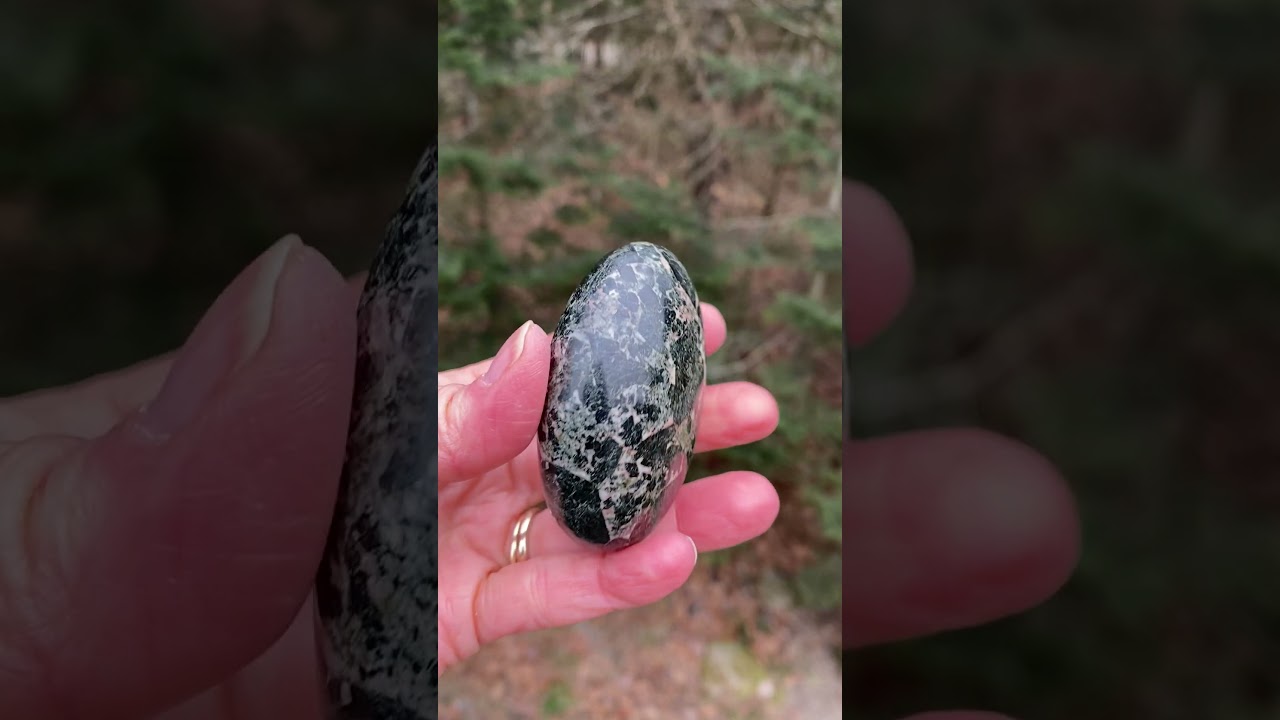 Preseli Stone  Preseli Bluestone  Palm Stone  UK Energy Wisdom 29628E