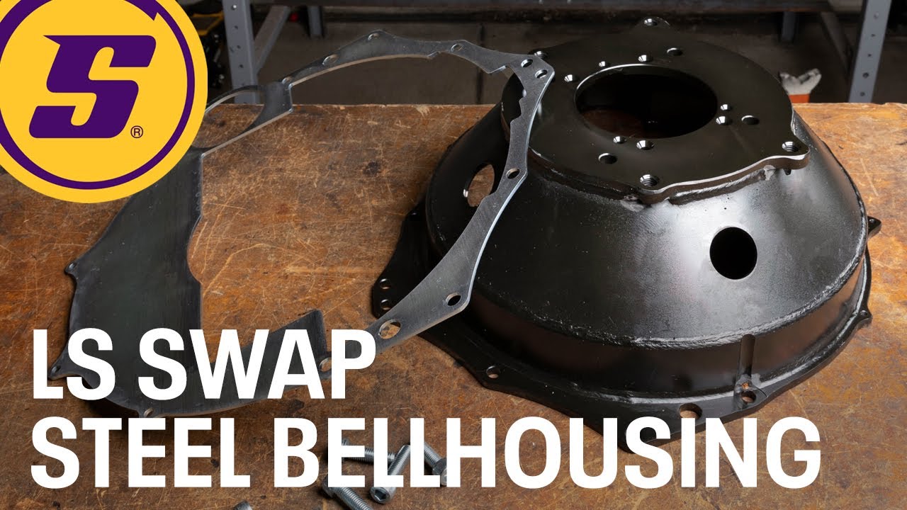 LS Swap Transmission Adapter Steel Bellhousing 5-Speed Conversion