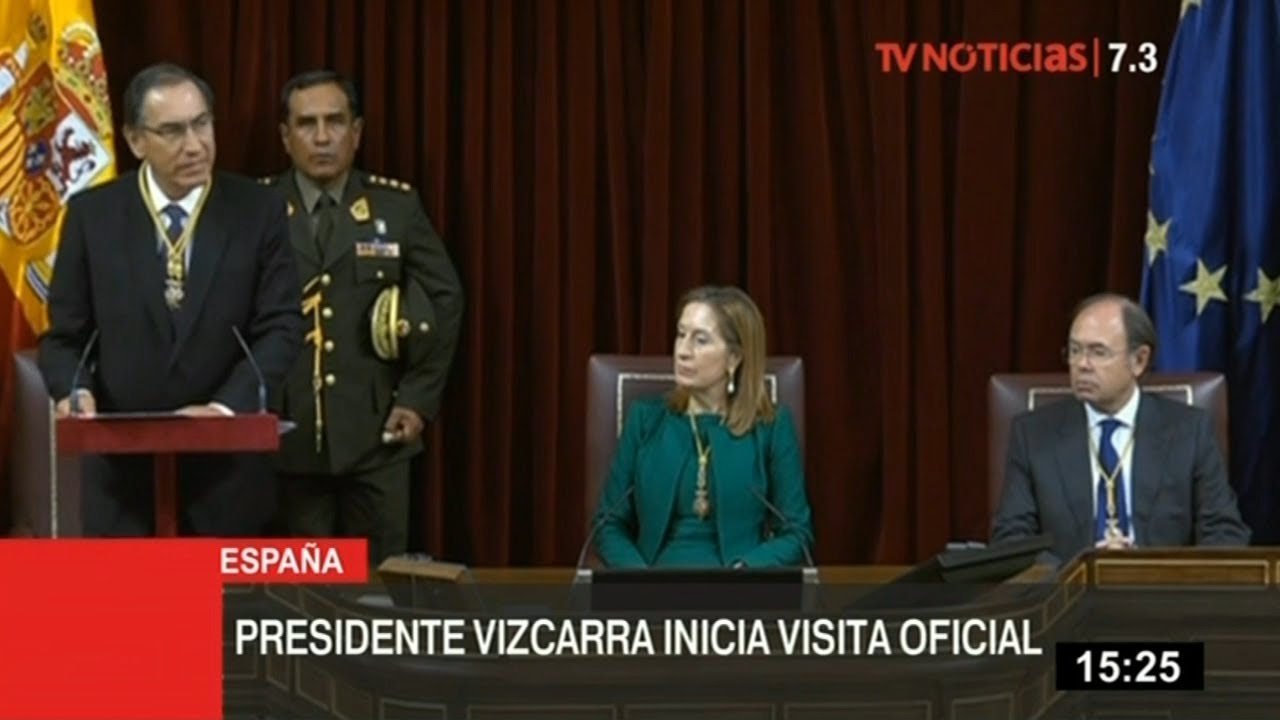 Presidente Vizcarra saluda coincidencias en España respecto a situación en Venezuela