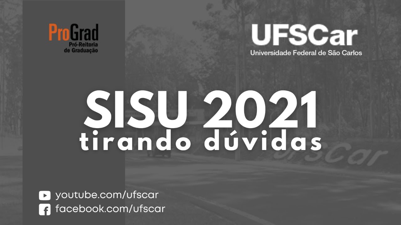 SiSU/2021 -Tirando Dúvidas