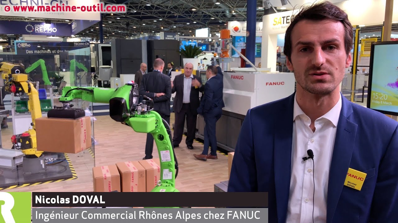 Le robot collaboratif Fanuc CR15