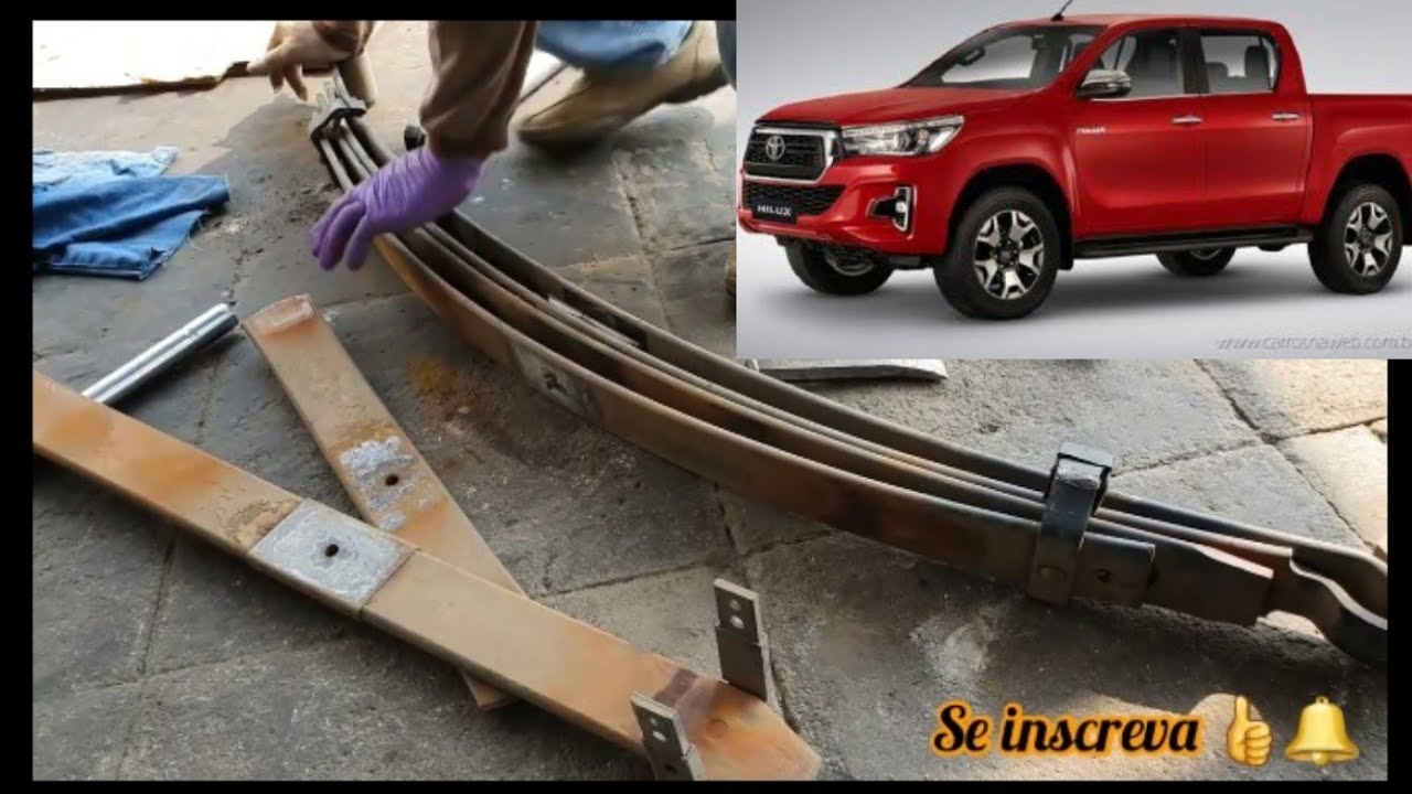 FEIXOS DE MOLAS hilux reforços