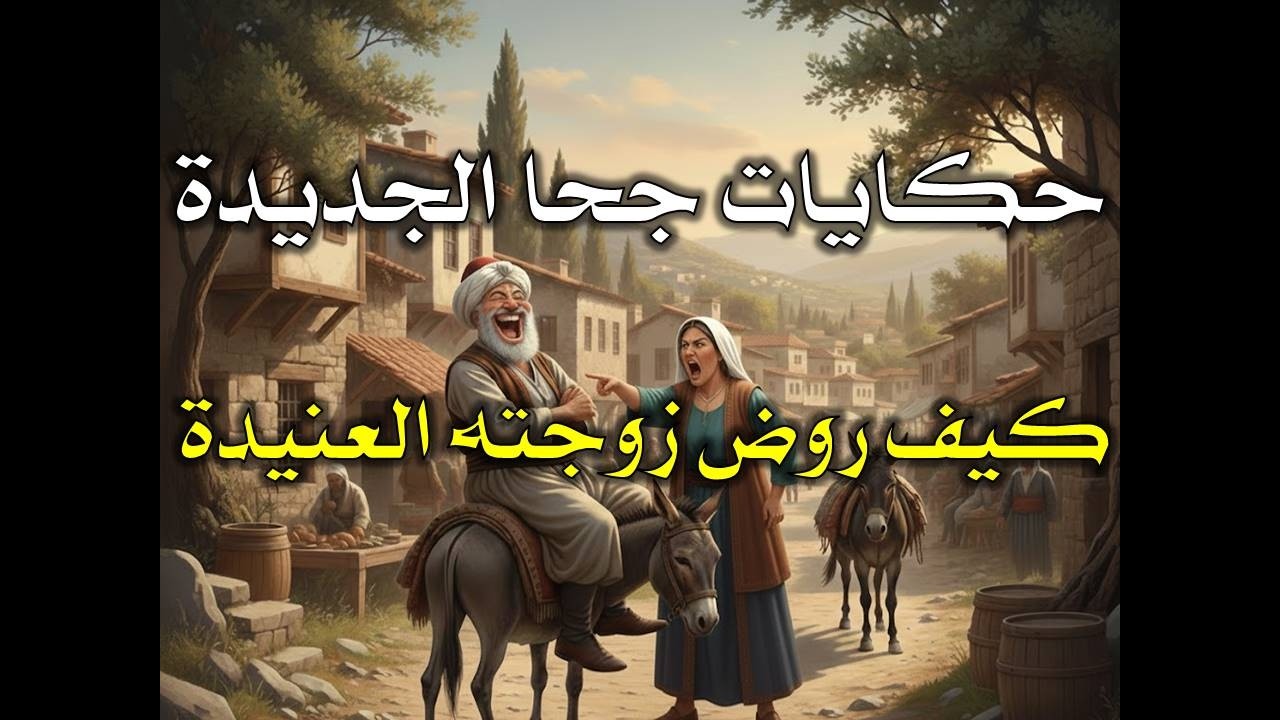 حكايات جحا الجديدة و كيف روض زوجته العنيدة بذكاء لا يصدق