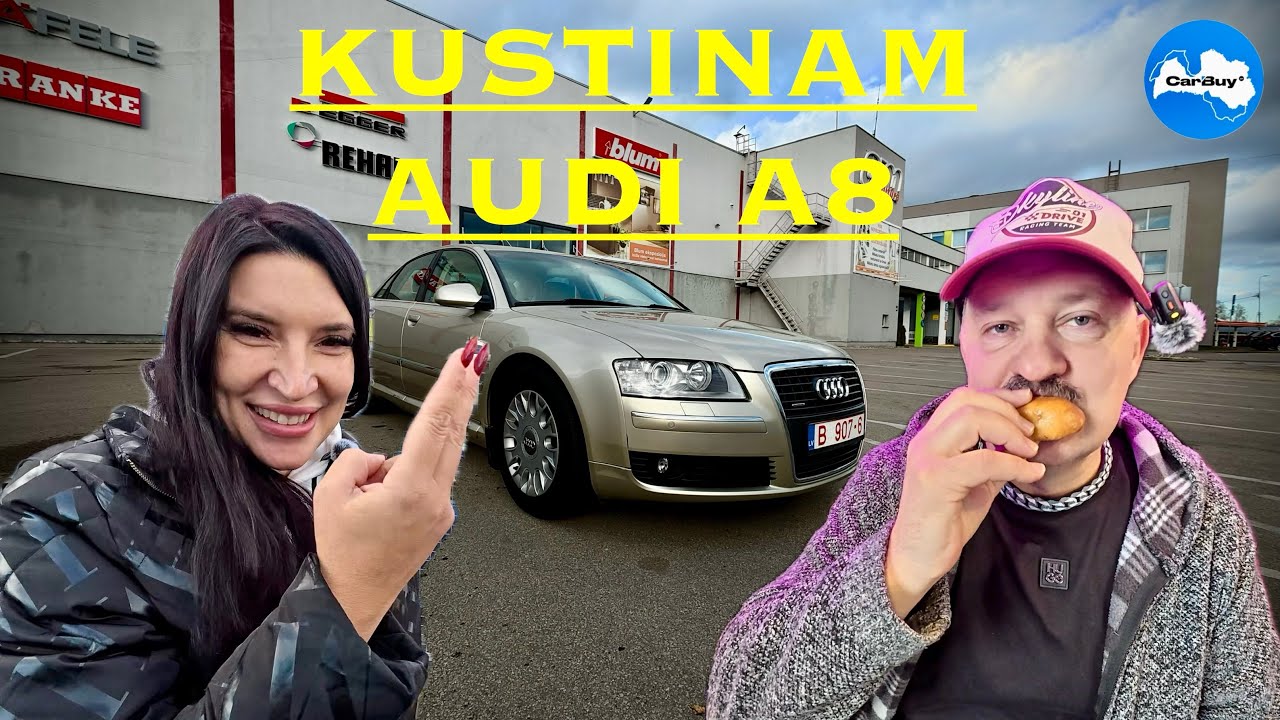 ARGENTĪNA UN ĒRIKS KUSTINA AUDI A8