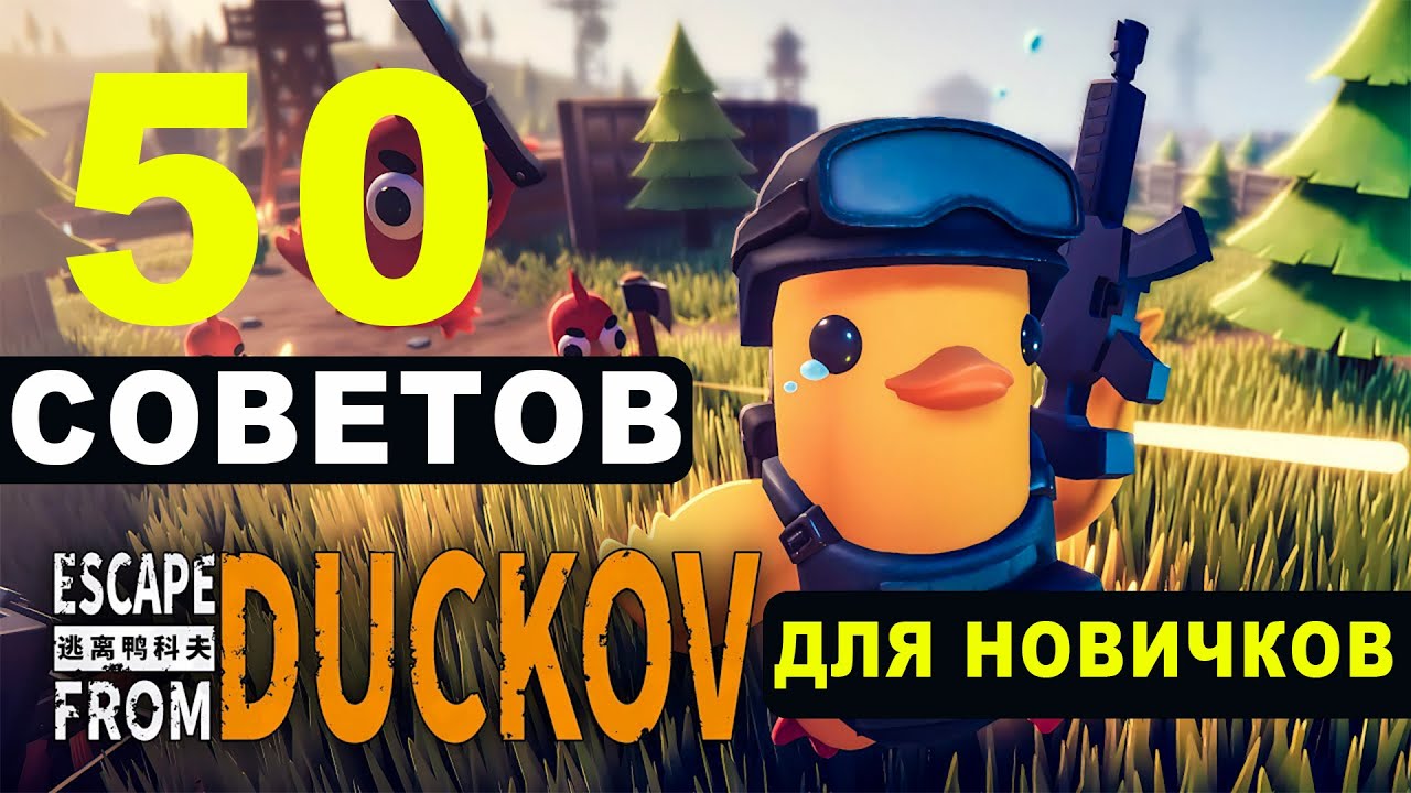 50 СОВЕТОВ для новичков Escape From Duckov — стань ПРО за один вечер!